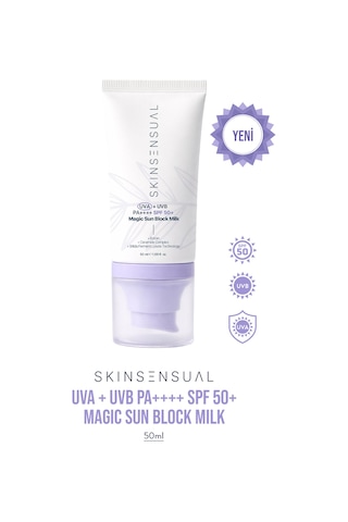 Magic Sun Block Milk Spf 50+ Yeni Nesil Filtreli Uva Uvb Yüz Güneş Kremi 50 Ml