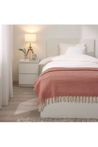 Ikea Ulltıstel Polar Koltuk Örtüsü Tek Kişilik 130 X 170 Cm Kırmızı