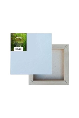 20X20 Cm, Tuval, 5 Li, Resim Tuvali, Ahşap Çerçeve, Tual, Akrilik