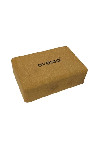 Avessa Cork-yoga Yoga Blok Mantar Kahverengi Kahverengi