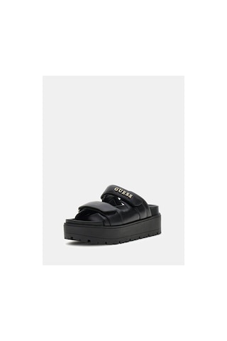 Guess Faxon Kadın Siyah Sandalet Fljfaxele03-black Siyah