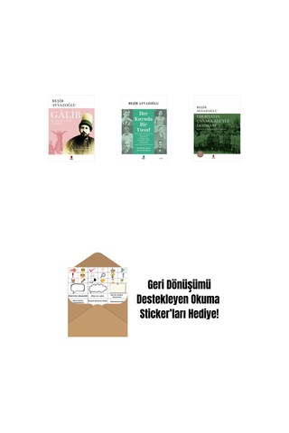 Gâlib - Kuğunun Son Şarkısı + Her Kuyuda Bir Yusuf + Edebiyatın Çanakkale Yle İmtihanı Ciltli + Okuma Sticker'ları