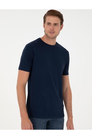 Pierre Cardin Erkek Lacivert Tişört 50292343-vr033 Lacivert