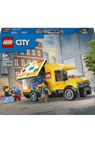 LEGO® City: LEGO Kamyonet 60500 - 6 Yaş ve Üzeri Çocuklar için 2 Minifigür İçeren Yaratıcı Oyuncak Yapım Seti (276 Parça)