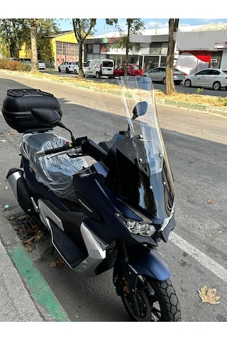 Motocam Rks Blade 350 Ön Cam 2023-2026 Model 75cm Şeffaf Renkli 4mm Uzun