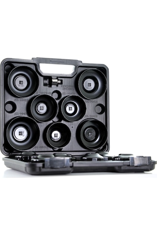 Worldforce 15 Parça Tas Tipi Yağ Filtre Anahtar Seti Profesyonel N11.9105