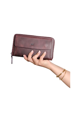 Mft Leather Hakiki Deri Unisex El Çantası Canelia 1310 Tiguan Bordo