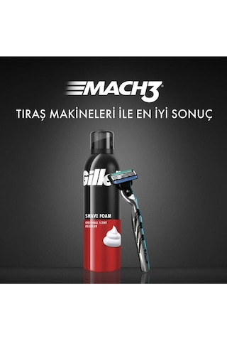 Gillette Tıraş Köpüğü Original 200 Ml