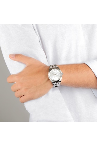 Phılıp Watch R8223597028 Erkek Kol Saati Metalik Gri