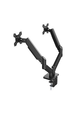 Masa Tip 13-32'' Çift Kollu Hareketli Akrobat Stand Çift Kol Lcd-led Monitör Tutucu Stand Askı Aparatı Vesa: 75x75