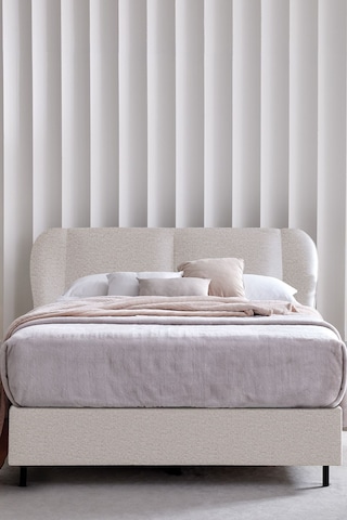 Yataş Marlin 2'li Baza, Başlık Set - Krem 160x200 Cm