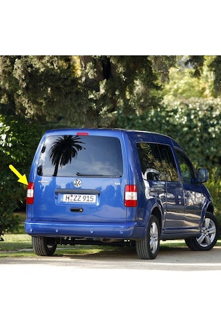 VW Caddy 04-10 Sol Arka Stop Fren Sinyal Lambası Camı 2K0945095D