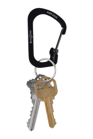 Nite Ize Slidelock Paslanmaz ÇElik Karabina 3lü Paket-Siyah