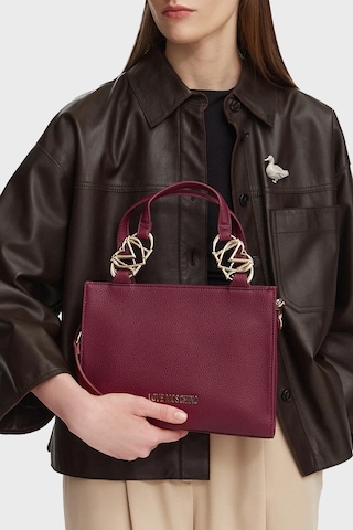 Love Moschino Logolu Çıkarılabilir Askılı Çanta Bayan Çanta Jc4006pp1plb0552 Bordo