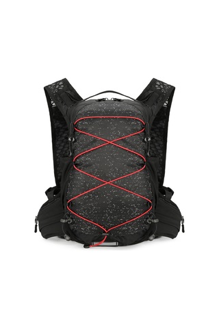 Vanaheimr Hiking Necessities Sırt Çantası Hafif Su Geçirmez Kamp Siyah Siyah