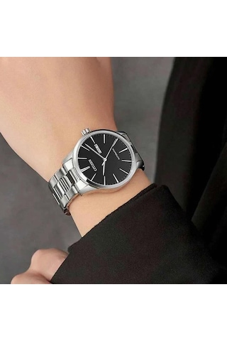 Cıtızen Nh8350-83e Erkek Kol Saati Gümüş