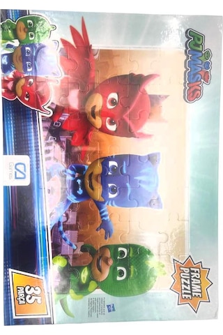 Ca Games Çocuklar Için Pija Maskeliler Frame Puzzle 35 Parça
