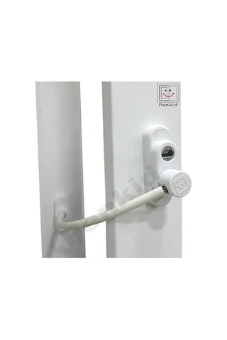 3 Adet Penkid Çelik Halatlı Pvc Pencere Çocuk Emniyet Kilidi