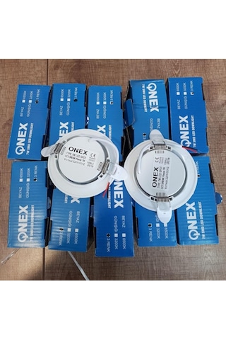 10 ADET 7 W BEYAZ RENK LED SPOT