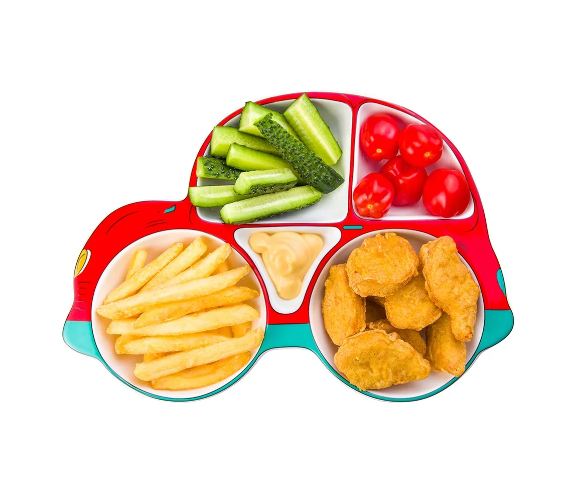 Elan Gallery Tabak - Menaşniye "makine", 5 Bölmeli 11698259 Kırmızı