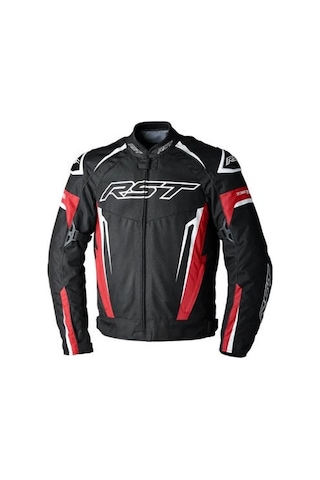 Rst Tractech Evo 5 Mevsimlik Motosiklet Ceketi Siyah Kırmızı