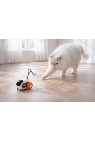 Runaway Uzaktan Kumandalı Robot Kedi Oyuncağı Şarjlı