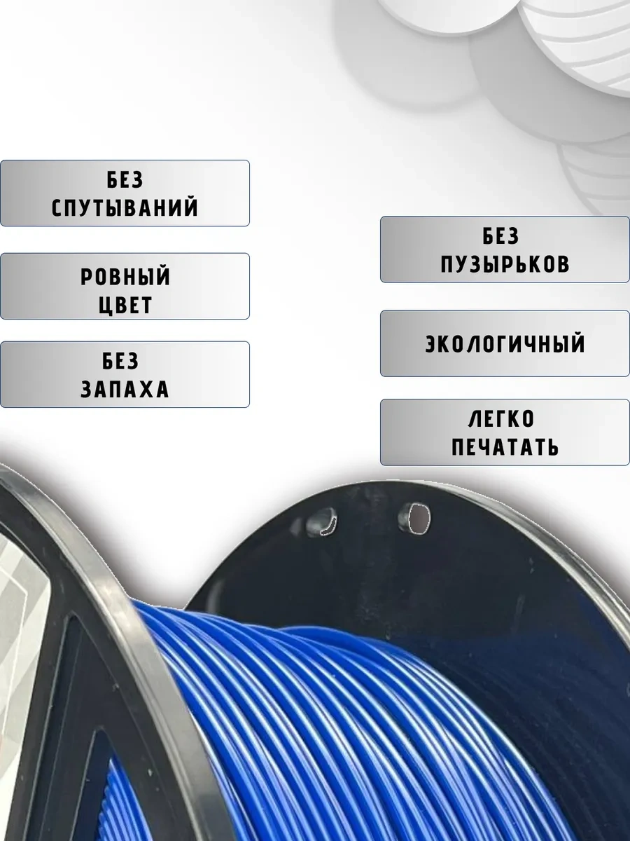 Nıt 3d Yazıcı İçin Petg Plastik 1 Kg Mavi 230883540