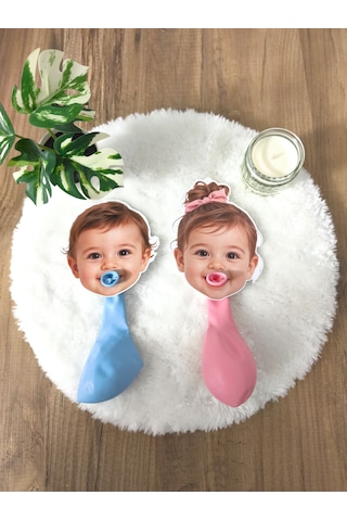Pamuğum Atelier Renkli Balonlu Doğum Günü Hediyeliği 25 Adet
