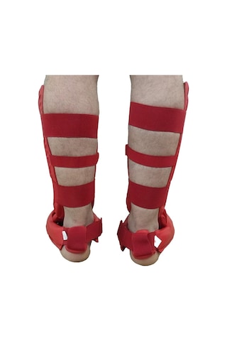 Dragondo 40700-p Karate Kaval Ayak Koruyucu Kırmızı