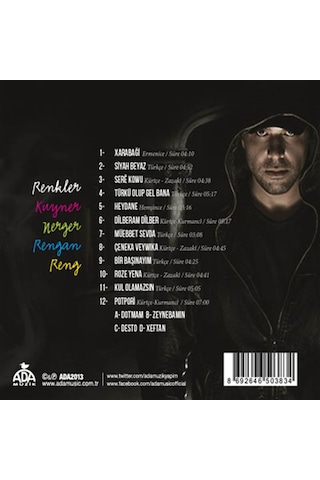 Çağdaş Toprak - Renkler Cd