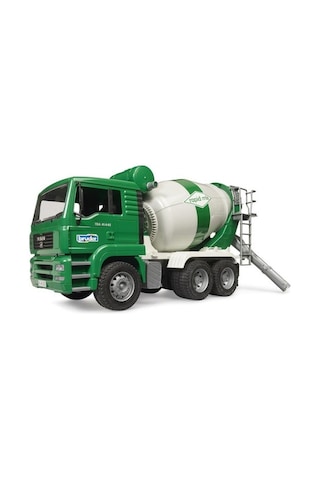 Bruder Man Tga Beton Mikser Yeşil BR02739 Lisanslı Ürün