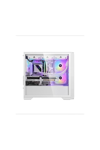 Segotep Radiant Beyaz 750w 80+ Bronze Midi Tower Kasa Rainbow Fan