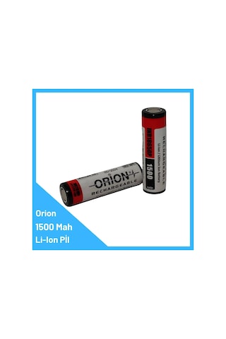 Orion 18650p 3.7v 1500mah 15c Li-ion Pil