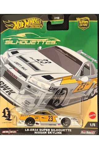 Hot Wheels Premium Car Culture Silhouettes 5'li Set Çok Renkli