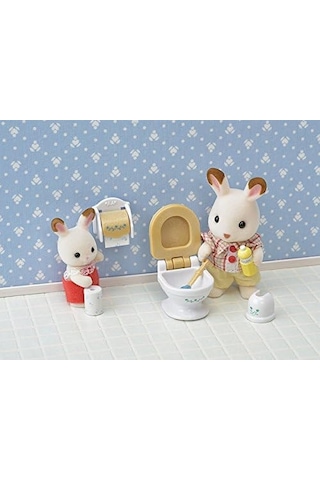 Sylvanian Families Banyo Seti Renkli 3+