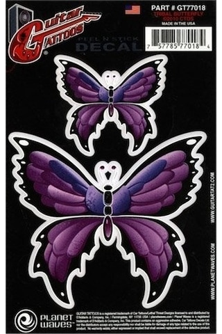 Planet Waves Gt77018 Gitar Sticker - Tattoo - Gitar Süs