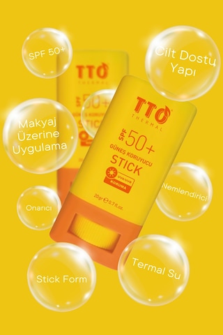 Tto Güneş Koruyucu Stick 50Spf Uva Uvb Koruma