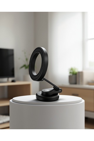 Katlanabilir Araç Telefon Tutucu, Manyetik, Magsafe, 360 Ayarlanabilir Standart