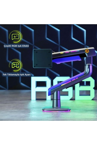 North Bayou Rgb Gaming Monitor Kolu Nb F5 Mavi