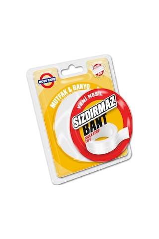 Boss Tape Küvet Lavabo Duşakabin Sızdırmaz Bant En:38mm Boy:3,35m