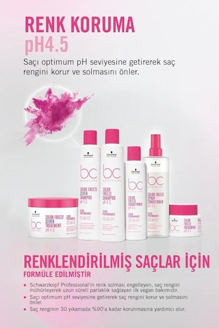 Color Freeze Sılver Shampoo - İstenmeyen Sıcak Alt Tonları Nötralize Etmeye Yardımcı Şampuan 250 Ml