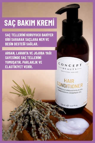 Concept Beauty Saç Bakım Kremi 150 ML Concept Beauty Saç Bakım Kremi 150 ML