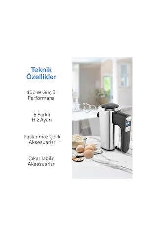 Fakir HM 5019 400 W El Mikseri