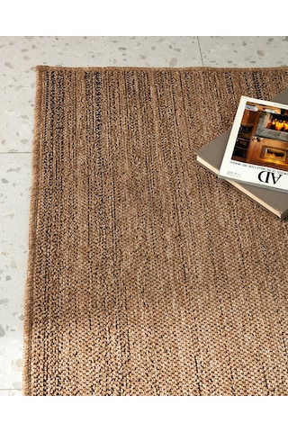 Madame Coco Melanee Halı - Bej/siyah- 80x150 Cm 8684427041987 Çok Renkli