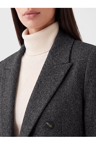 Lcw Studıo Kahverengi Kruvaze Yaka Kadın Blazer Ceket