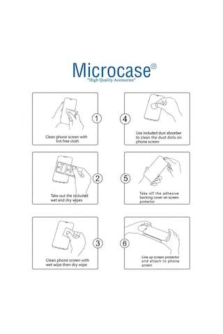 Microcase Honor Magic 8 Lite Tam Kaplayan Çerçeveli Tempered Ekran Koruyucu -al3276