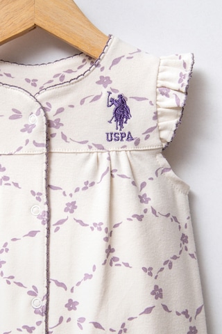 U.S. Polo Assn. U.s. Polo Assn Kız Bebek Beyaz Tulum Usb2376-c-v1 Beyaz