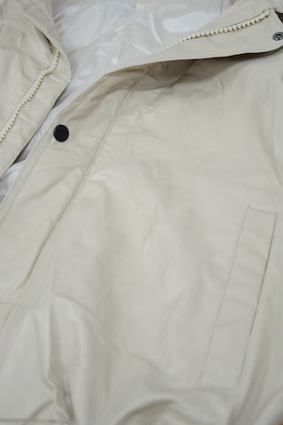 Terapi Men Krem Oversize Bomber Deri Ceket Krem