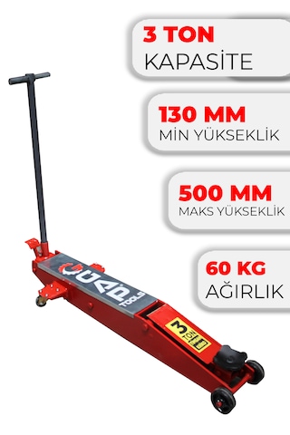 3 Ton Uzun Şase Kriko Gpt114