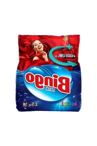Renkli Çamaşır Deterjanı 1,5 Kg - Toz Formül